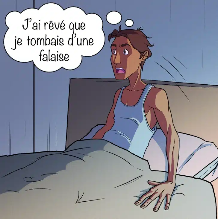 Cette chute soudaine qui vous réveille en pleine nuit : que se passe-t-il vraiment dans votre cerveau ?