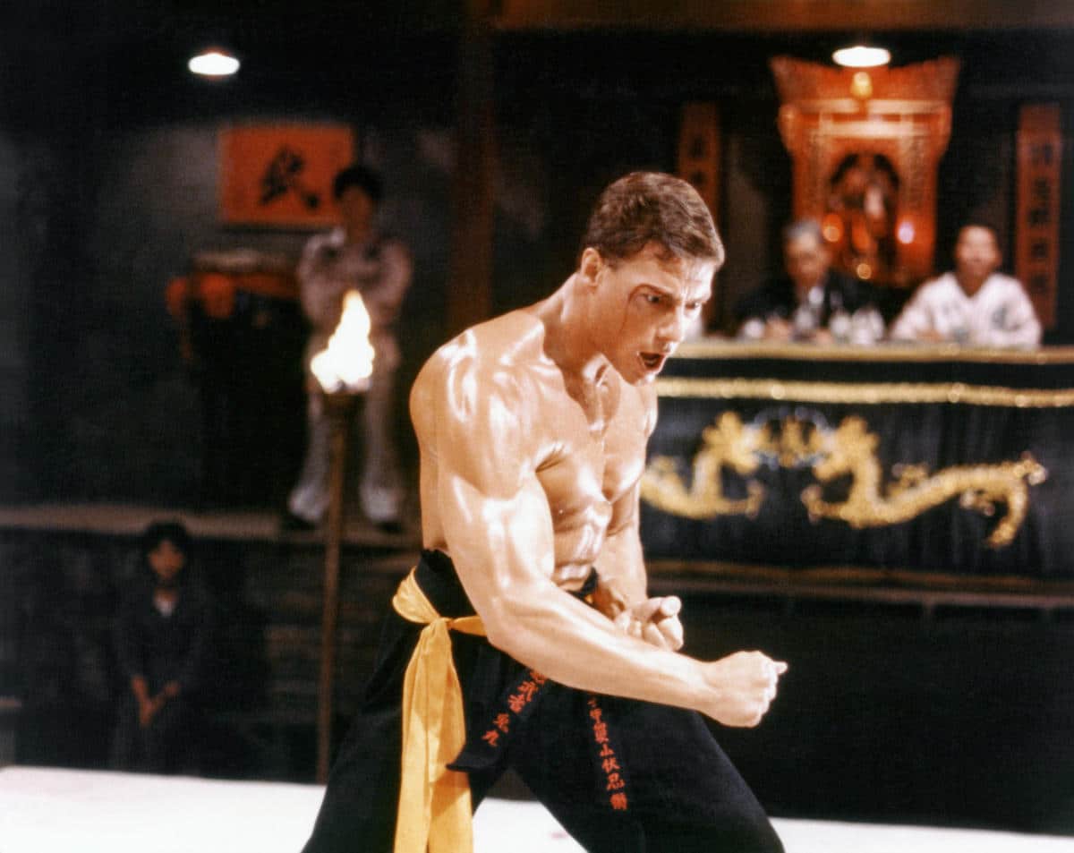 Jean-Claude Van Damme dans un film d'action