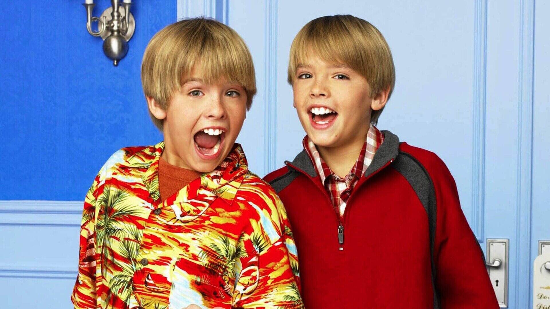Dylan et Cole Sprouse dans La Vie de palace de Zack et Cody