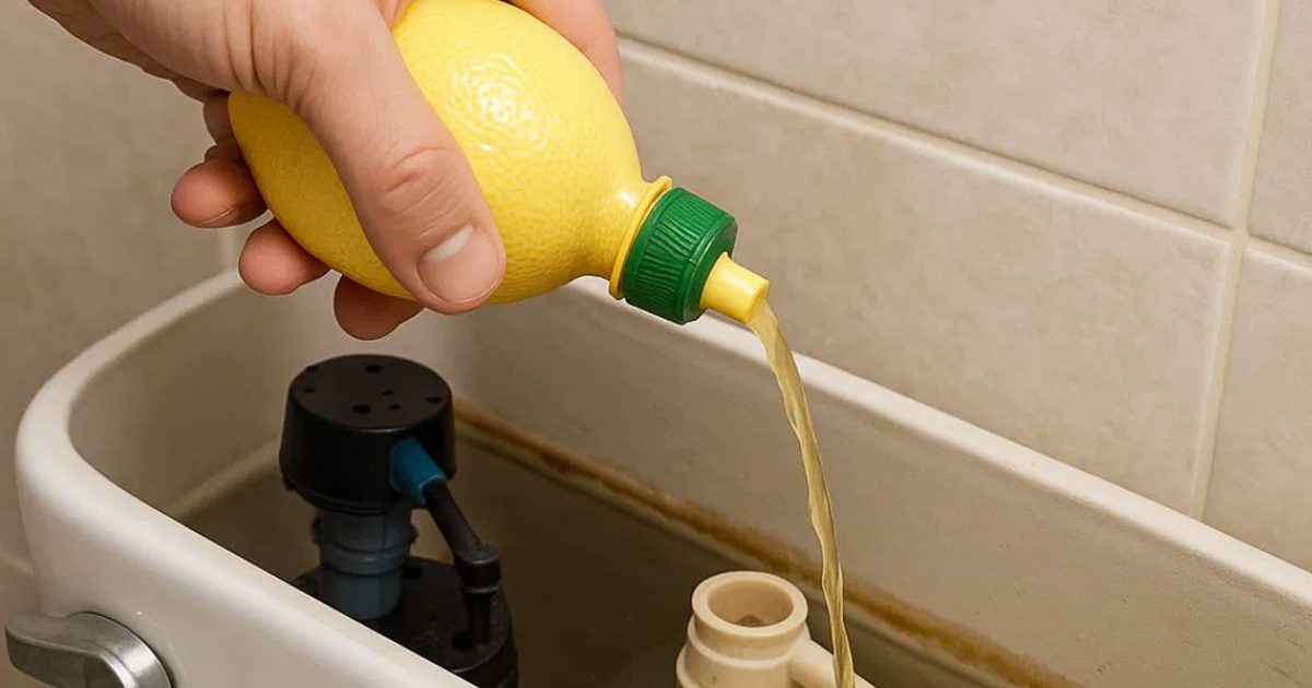 10 bonnes raisons d’ajouter du jus de citron dans le réservoir de vos toilettes