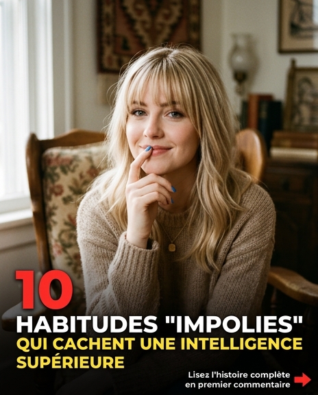 10 habitudes impolies qui pourraient en réalité être des signes d'intelligence