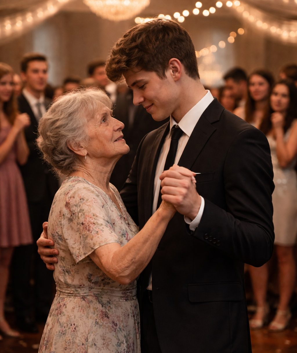« Tu viens avec qui au bal ? » J’ai répondu « ma grand-mère, la concierge » — leurs rires ont fusé, alors j’ai saisi le micro pour leur clouer le bec.