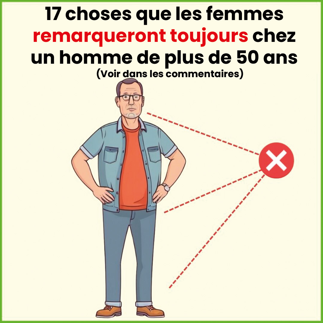 17 choses que les femmes remarquent toujours chez un homme de plus de 50 ans