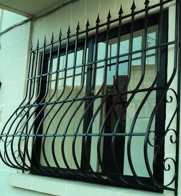 Fenêtre sécurisée et décorative