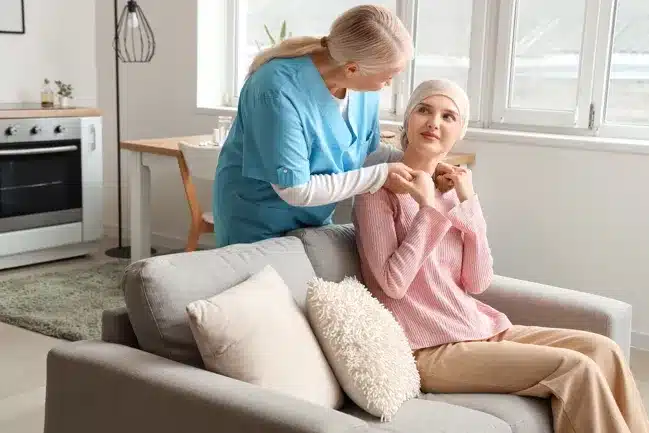 Patient en traitement