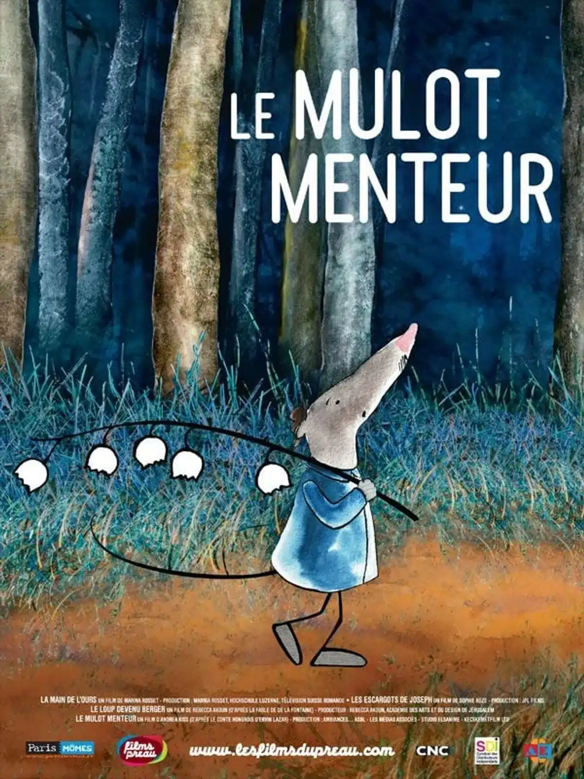 Mulot espiègle dans un décor forestier