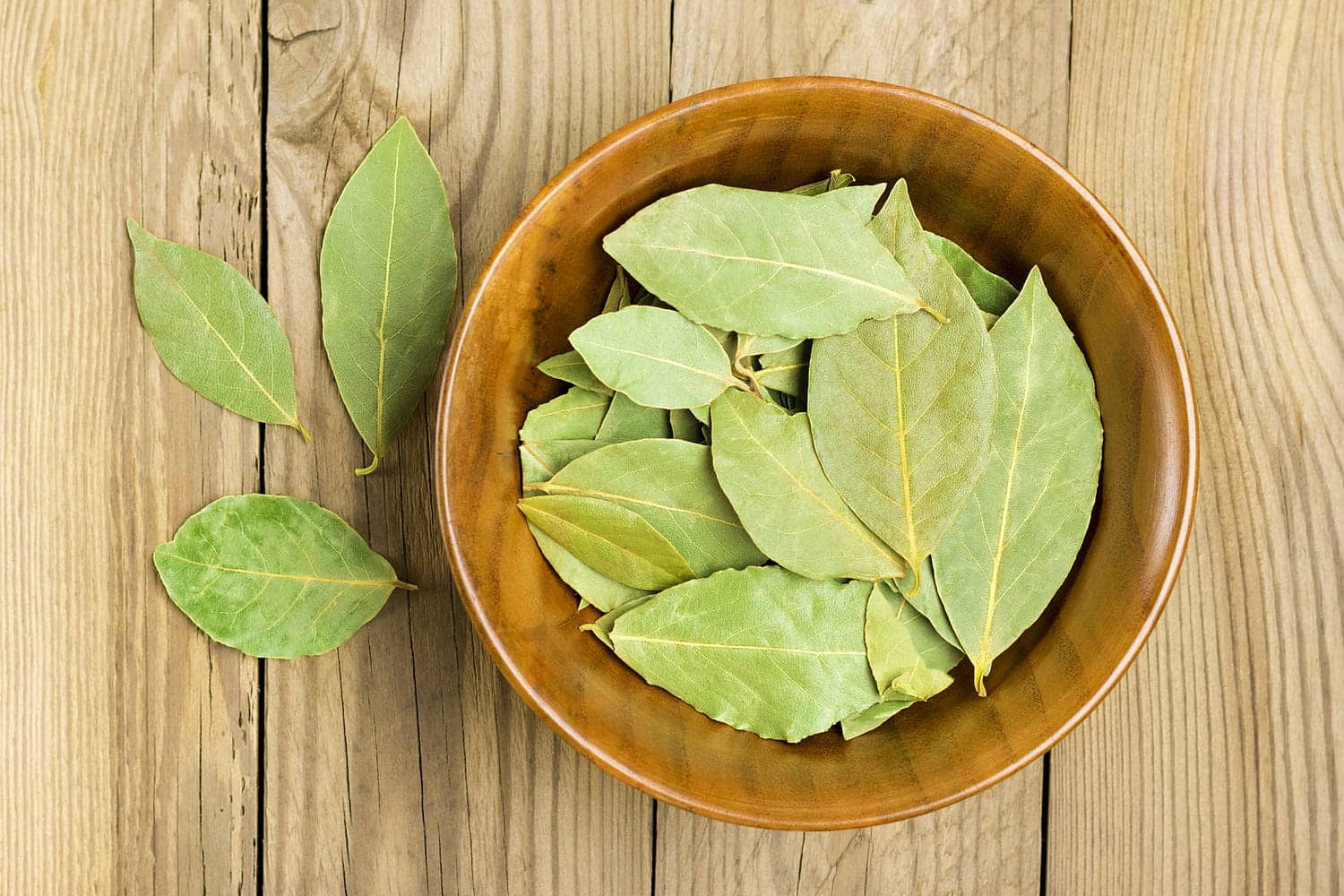 Feuilles de laurier dans une cuisine
