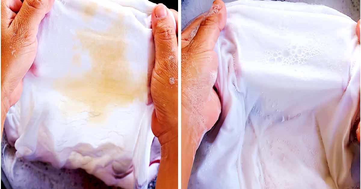 Linge jauni : la méthode 100 % naturelle pour retrouver un blanc éclatant (sans javel)