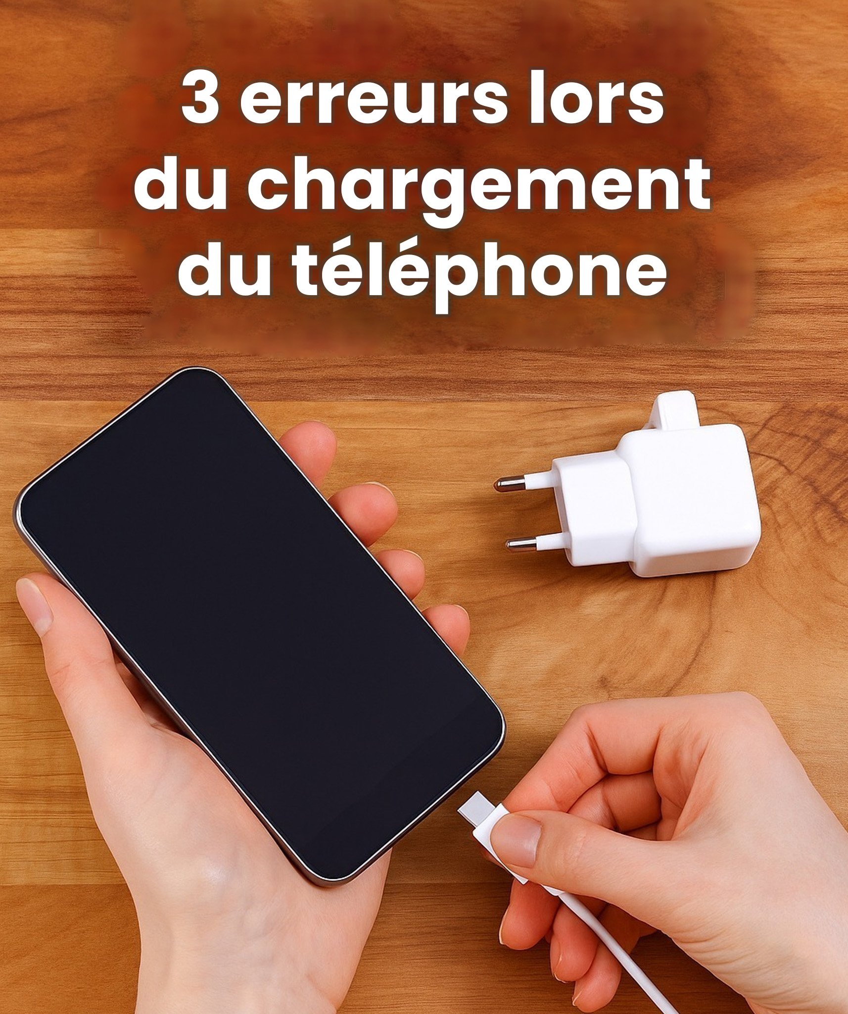 3 erreurs à éviter quand vous rechargez votre téléphone