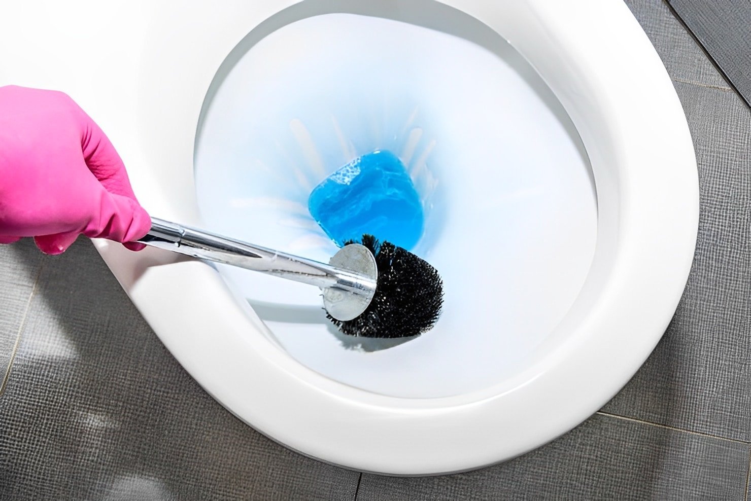 Mélange maison pour toilettes