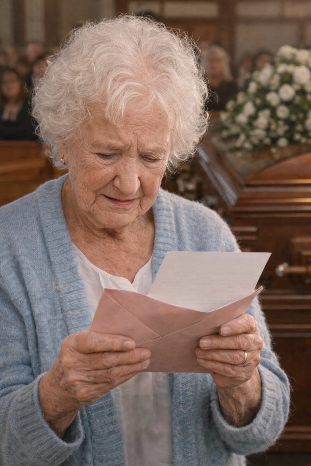 Le jour des adieux, une inconnue m’a tendu une enveloppe qui a pulvérisé 62 ans de certitudes