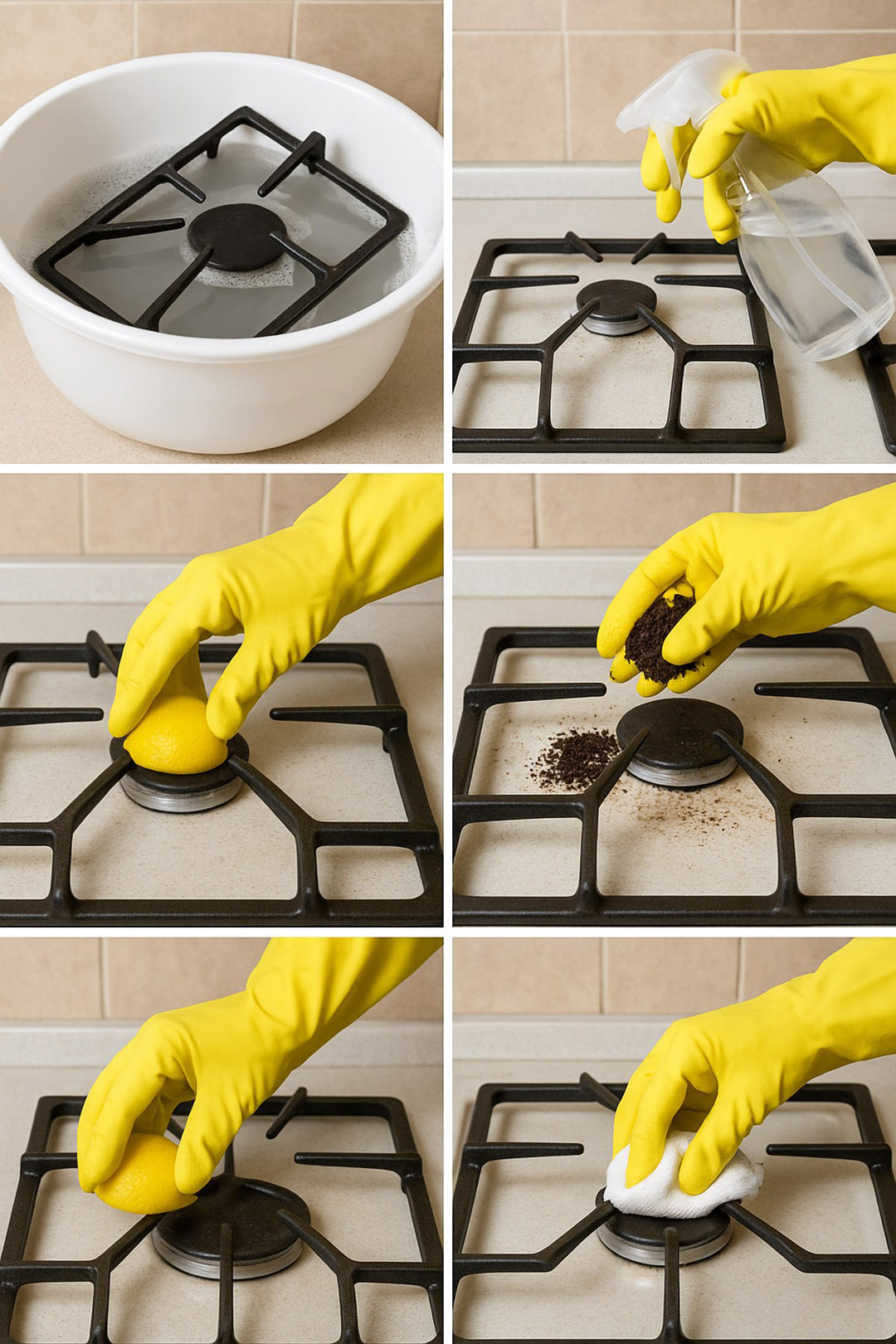 4 méthodes efficaces pour dégraisser les grilles de la cuisinière