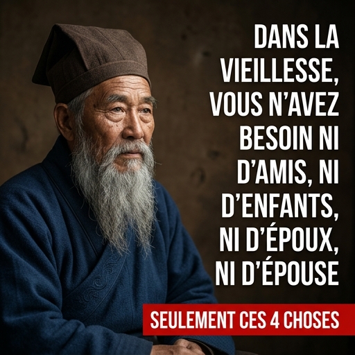 4 principes inspirés de Confucius pour une vieillesse plus épanouie et équilibrée