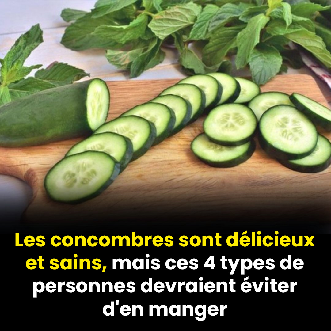 4 types de personnes devraient éviter de manger des concombres