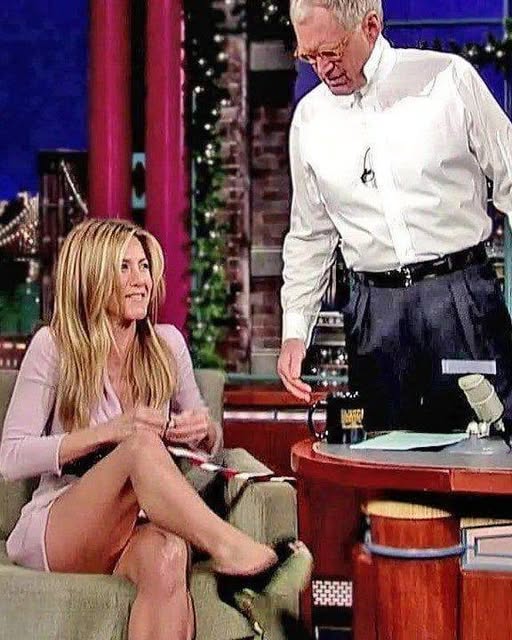 Quand David Letterman a mis Jennifer Aniston dans l’embarras devant des millions de téléspectateurs