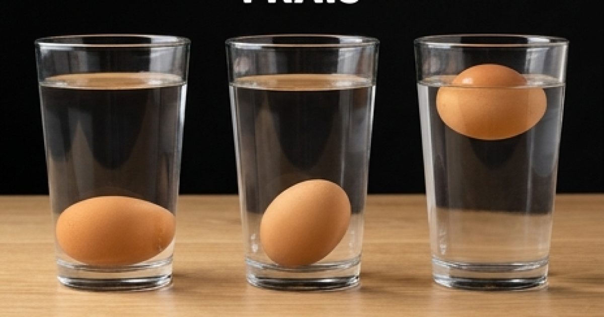 5 façons de vérifier la fraîcheur des œufs