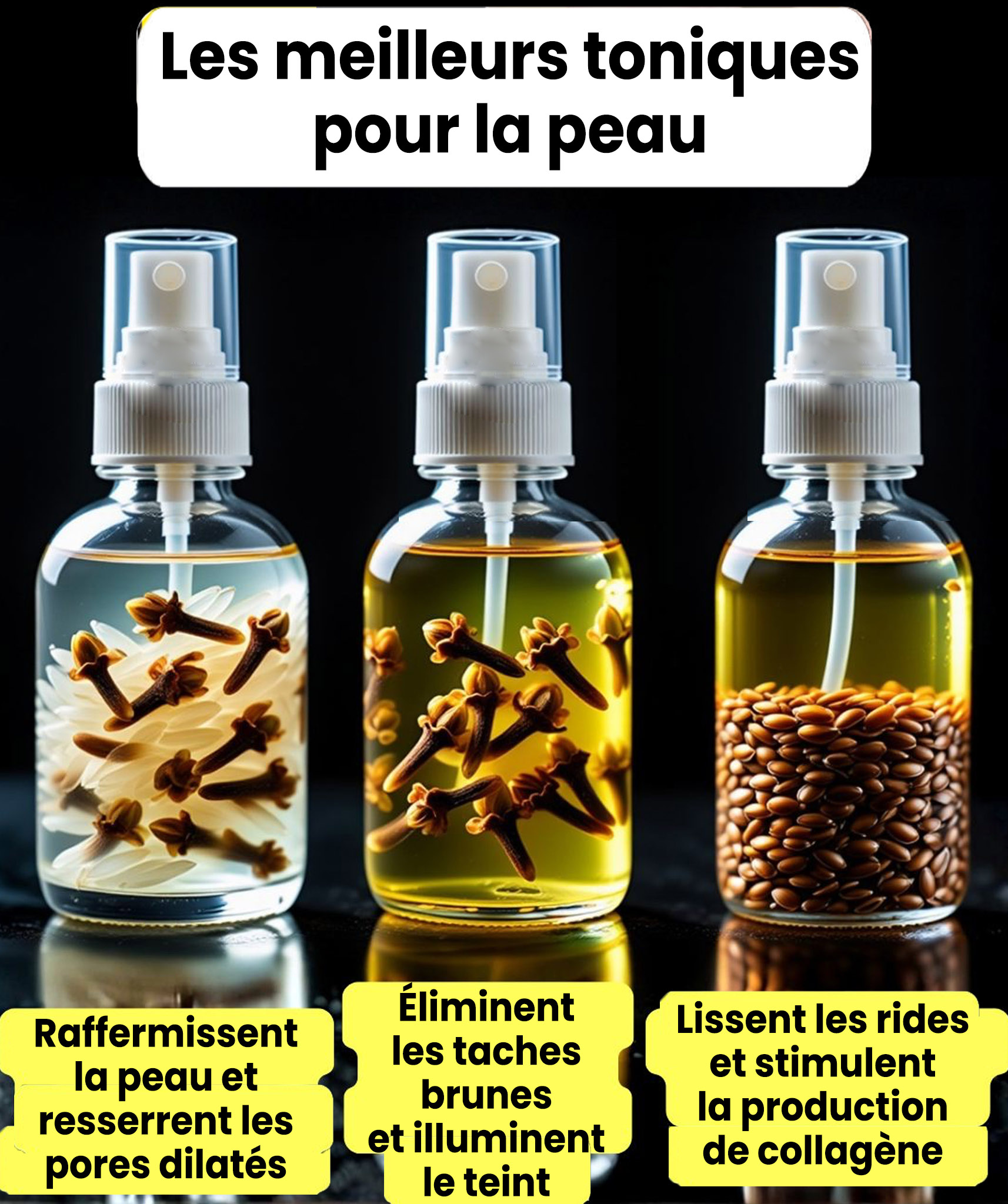 5 lotions toniques maison à base de clou de girofle