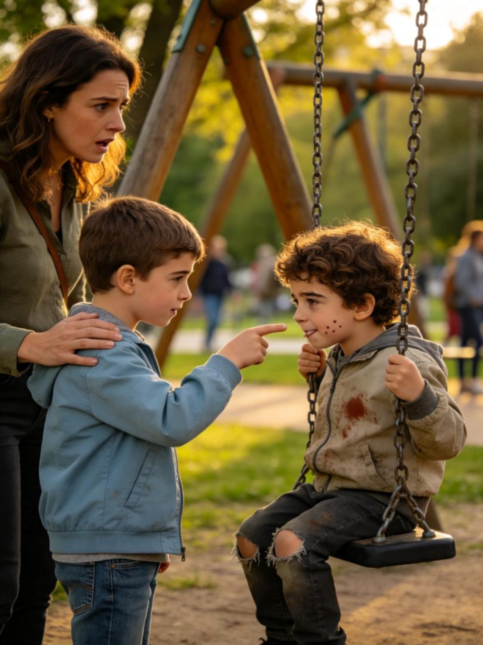 Le jour où mon fils a croisé au parc son jumeau que l’on croyait perdu