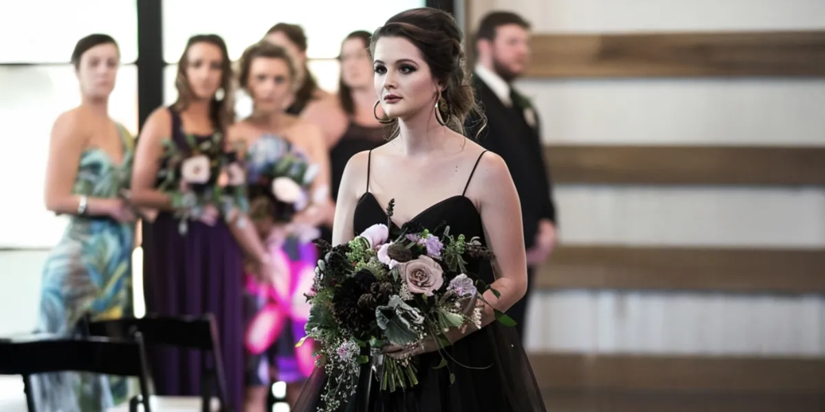 Le jour de son mariage, ma fille est apparue en robe noire : ce n’était que le début d’un séisme familial