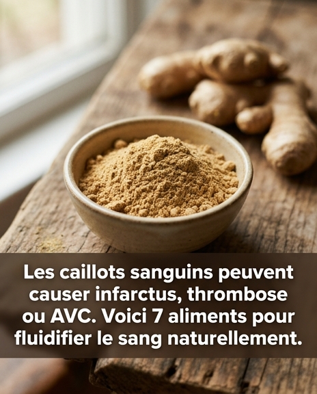 7 aliments qui aident à fluidifier le sang et à protéger le cœur