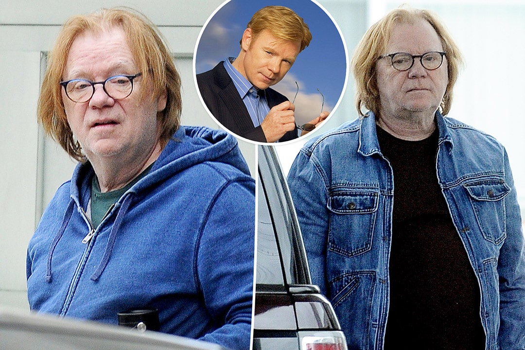 David Caruso en noir et blanc