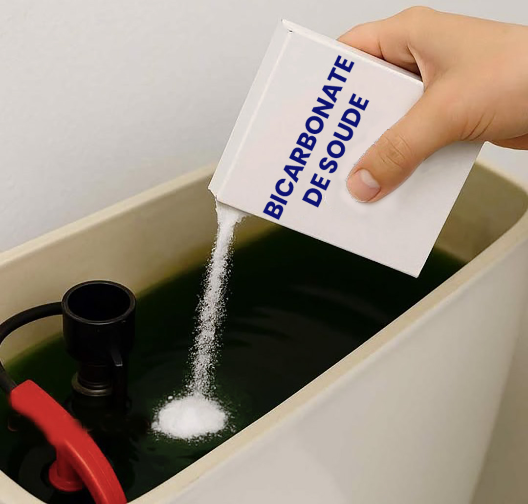 8 bonnes raisons d’ajouter du bicarbonate de soude dans le réservoir des toilettes