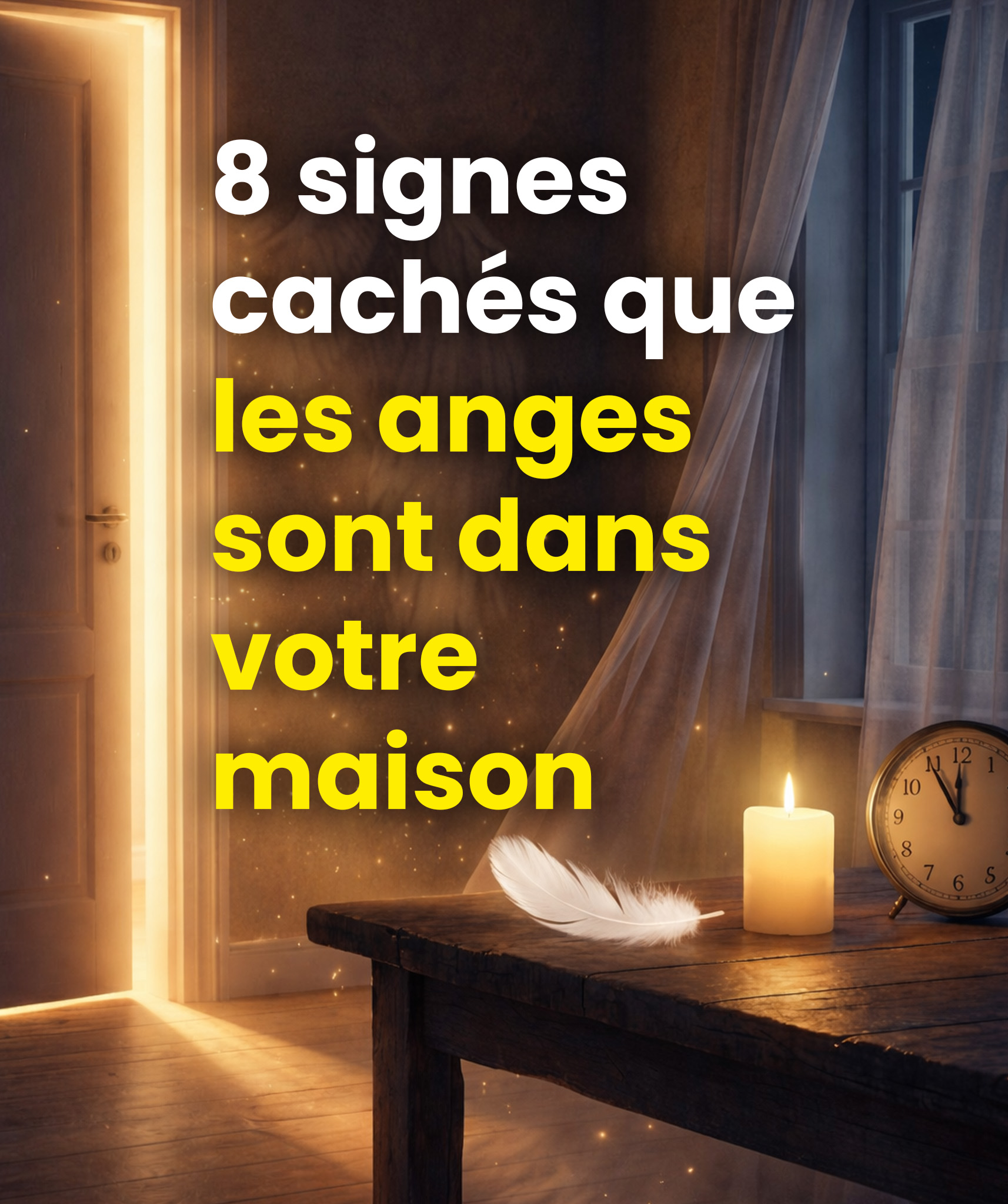 8 signes cachés que les anges sont dans votre maison