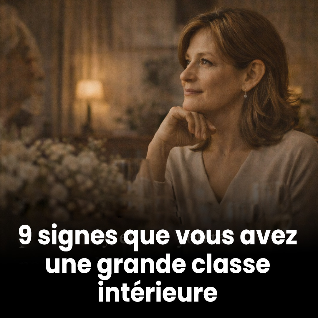 9 signes que vous avez une vraie classe intérieure