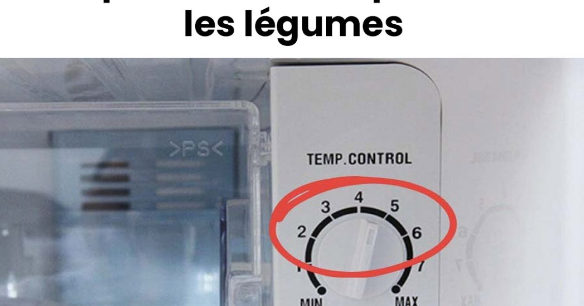 95 % des gens règlent mal leur frigo, résultat : légumes fanés trop vite !