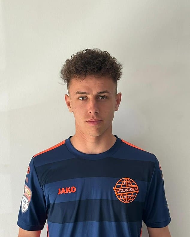 Luca Manolache lors d'un match