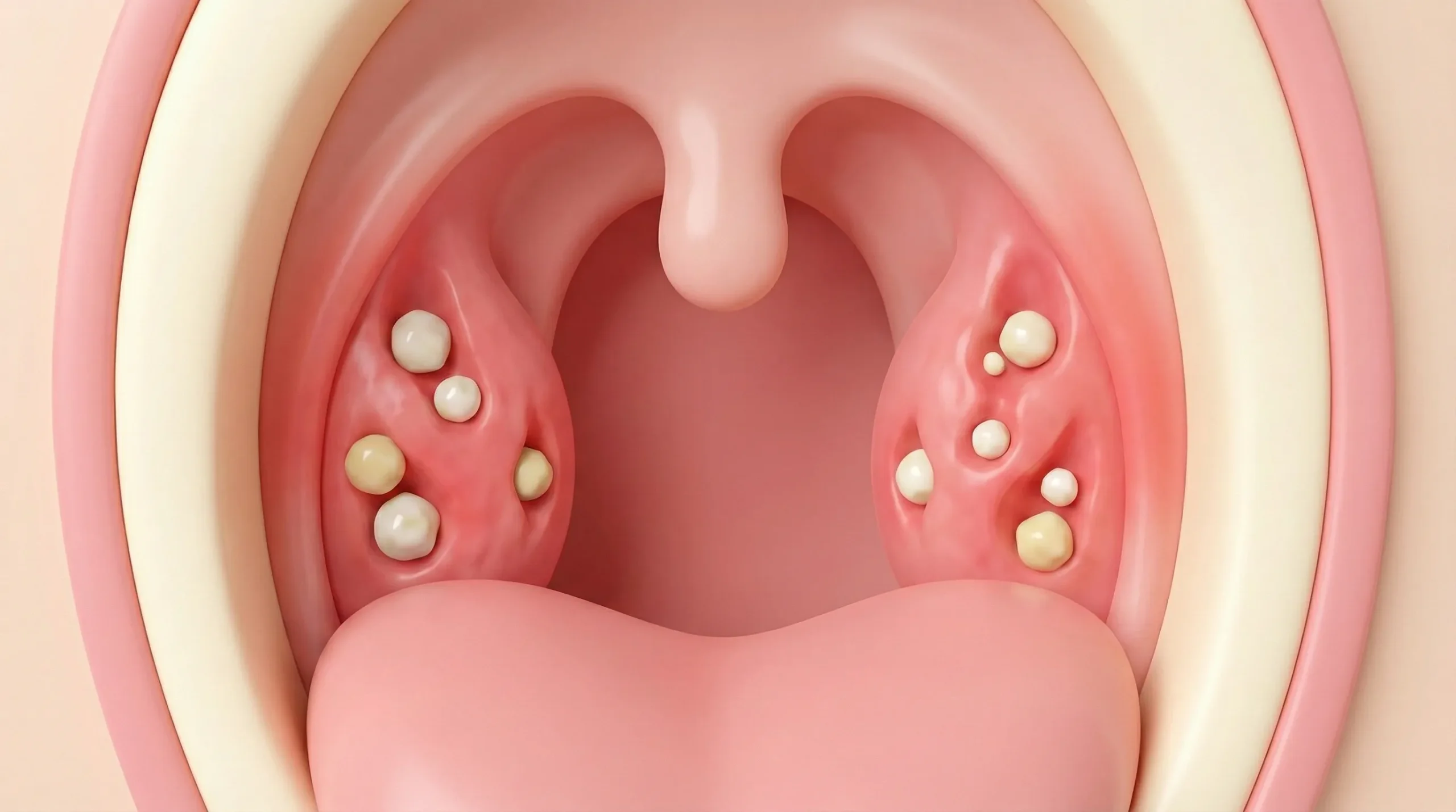 Amygdales encombrées : ces petites boules malodorantes qui gâchent votre haleine (et comment les faire disparaître)