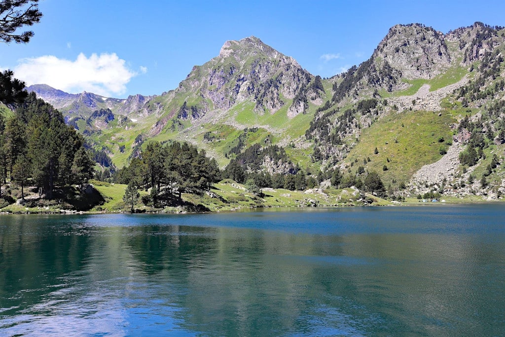 Vue panoramique des Pyrénées