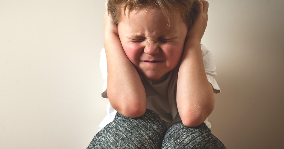 Enfant en crise de colère