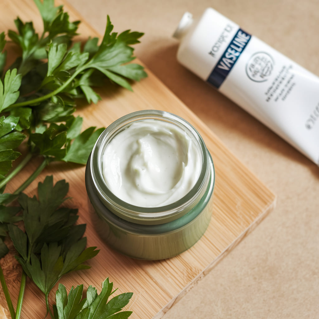 Le duo persil-vaseline : l’astuce naturelle pour lisser les rides sans se ruiner