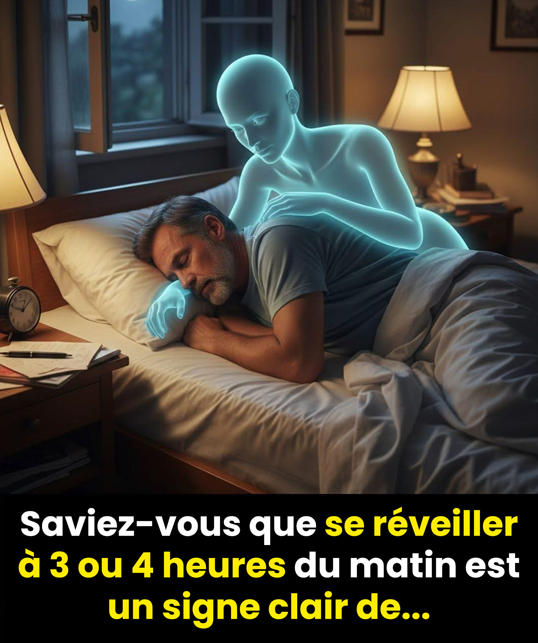 Se réveiller entre 3 h et 5 h du matin pourrait être un signe d’éveil spirituel