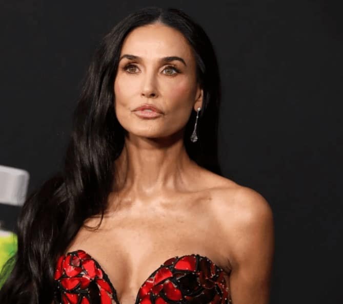 Demi Moore inspirante