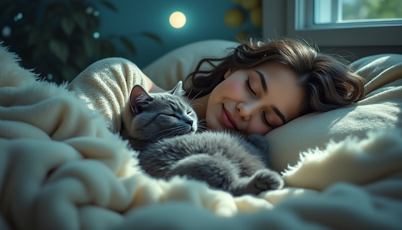 Votre chat partage votre lit chaque nuit ? Voici le message secret qu’il vous envoie