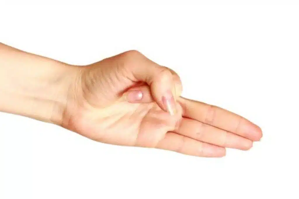 Illustration du Vayu Mudra