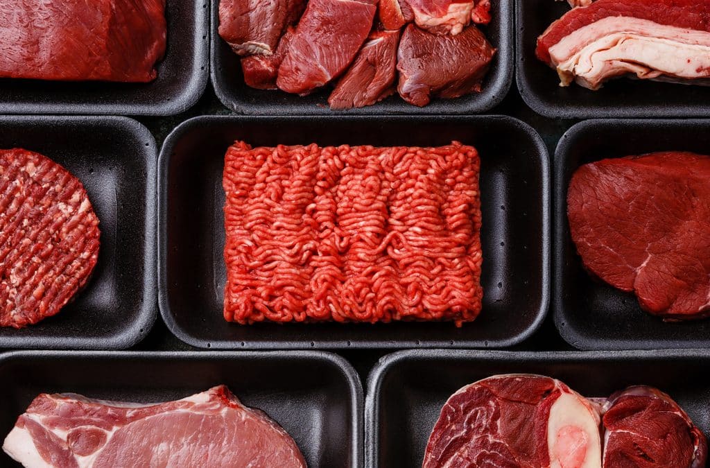 Viande rouge cuite
