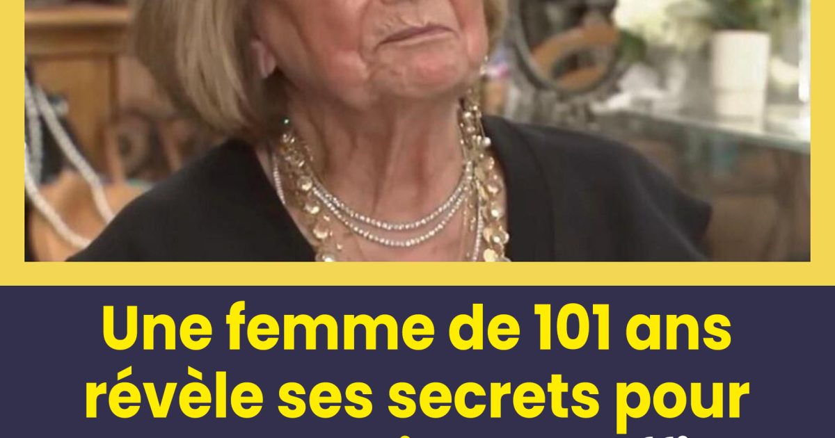 À 101 ans, une femme dévoile ses secrets de longévité — et affirme qu’elle « mourrait » si elle abandonnait une certaine habitude