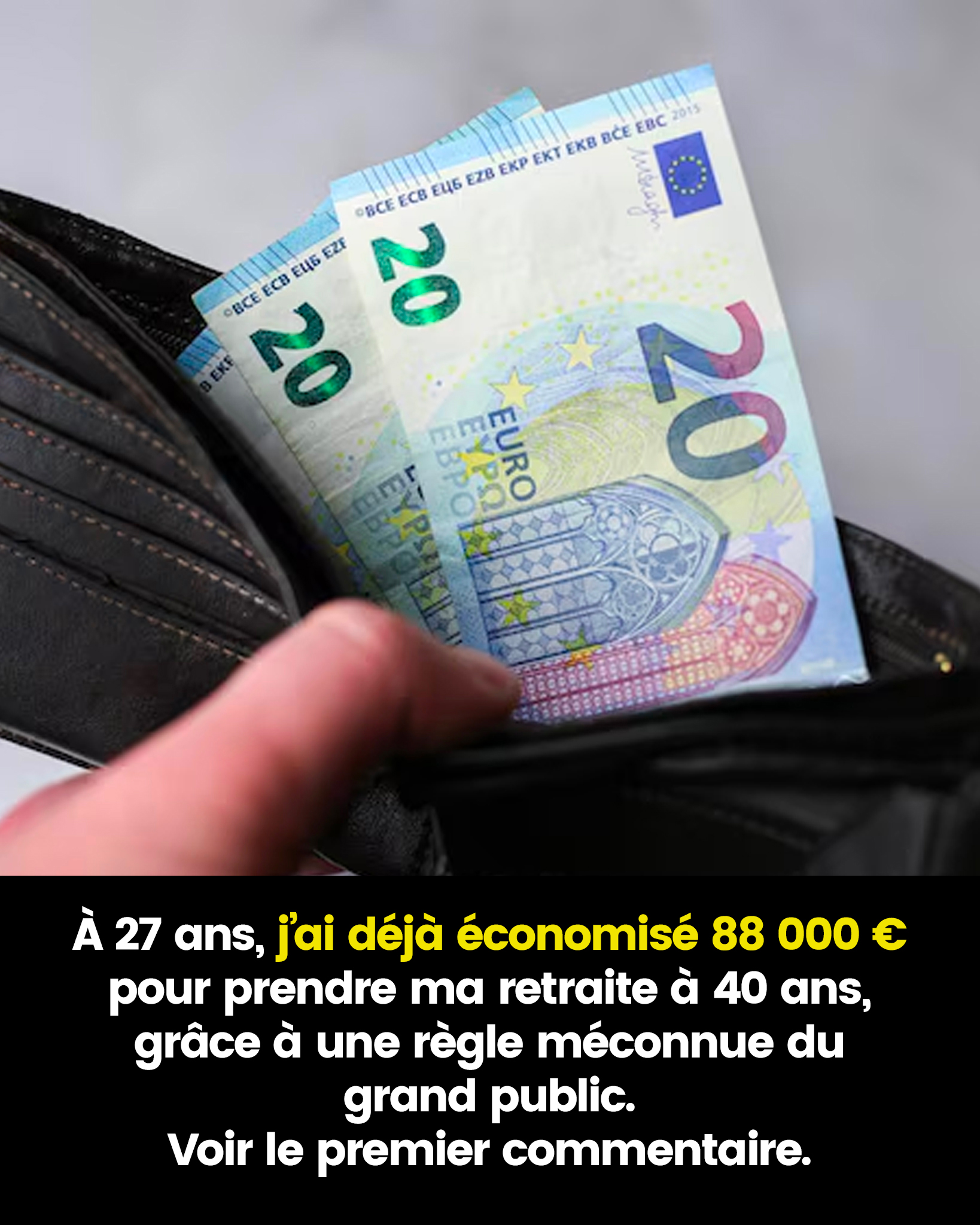 À 27 ans, j’ai déjà économisé 88 000 € pour prendre ma retraite à 40 ans grâce à une règle peu connue du grand public
