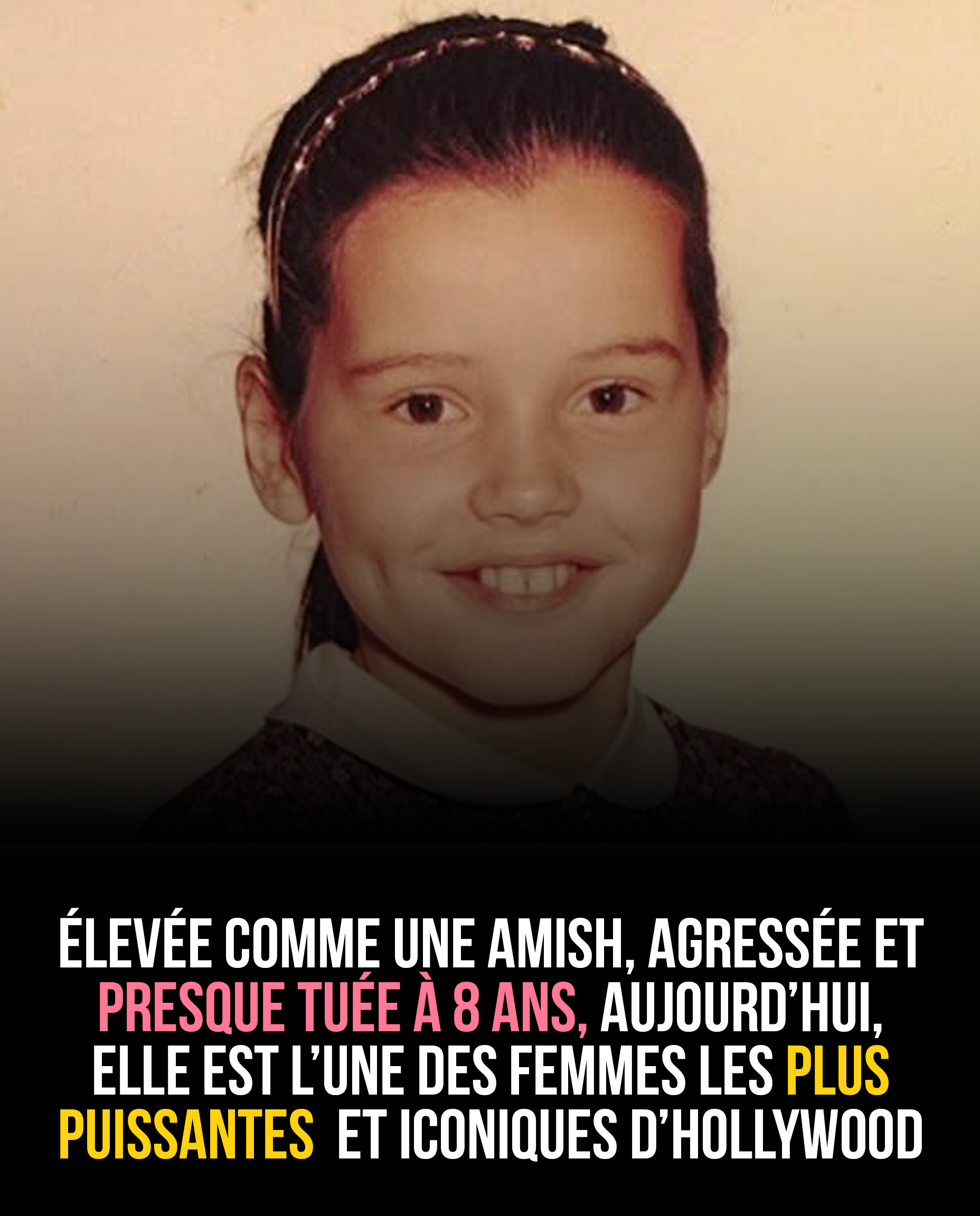 À 8 ans, elle a frôlé la mort – aujourd’hui, elle est une figure incontournable d’Hollywood