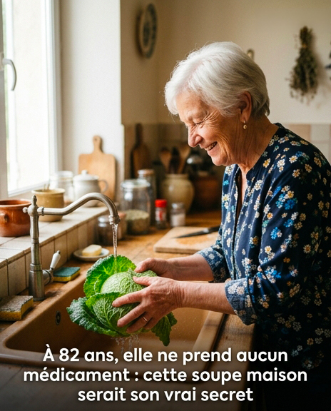 À 82 ans, elle n’utilise aucun médicament : son véritable secret serait une simple soupe maison