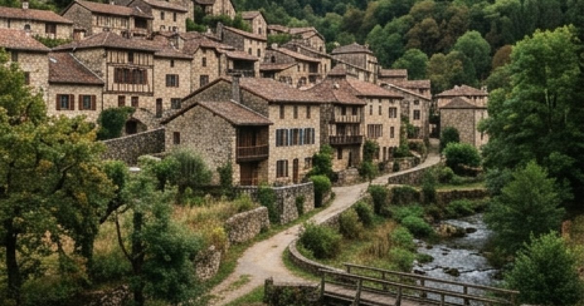 À deux heures de Lyon, cette commune française aux airs de carte postale propose ses maisons à la vente pour un euro symbolique