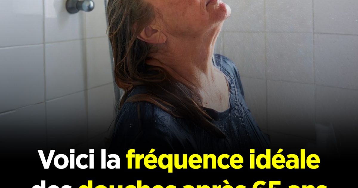 À partir de 65 ans, à quelle fréquence faut-il se doucher (et pourquoi se laver trop souvent peut être nocif pour la santé) ?
