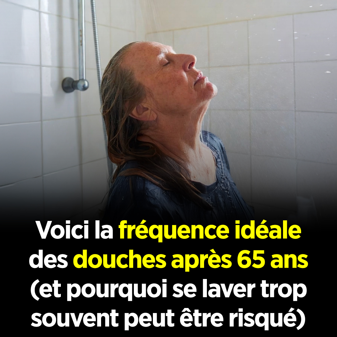 À partir de 65 ans, à quelle fréquence faut-il se doucher (et pourquoi se laver trop souvent peut être nocif pour la santé) ?