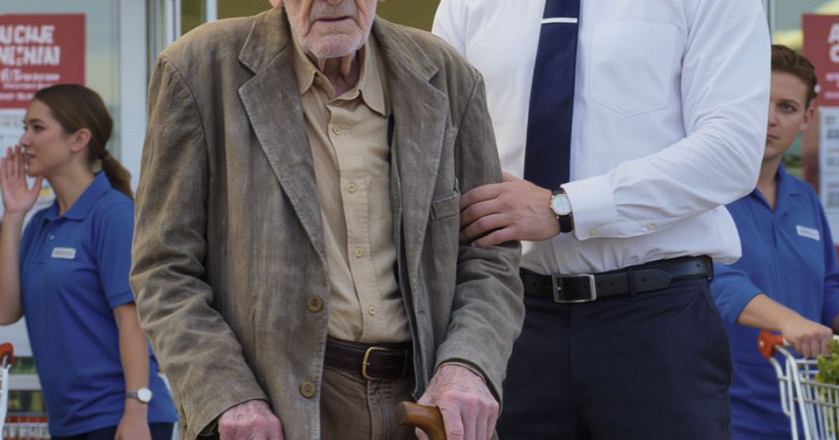 À quatre-vingt-dix ans, je me suis déguisé en vieil homme démuni et suis entré dans mon propre supermarché — ce qui s’est passé a bouleversé à jamais mon héritage