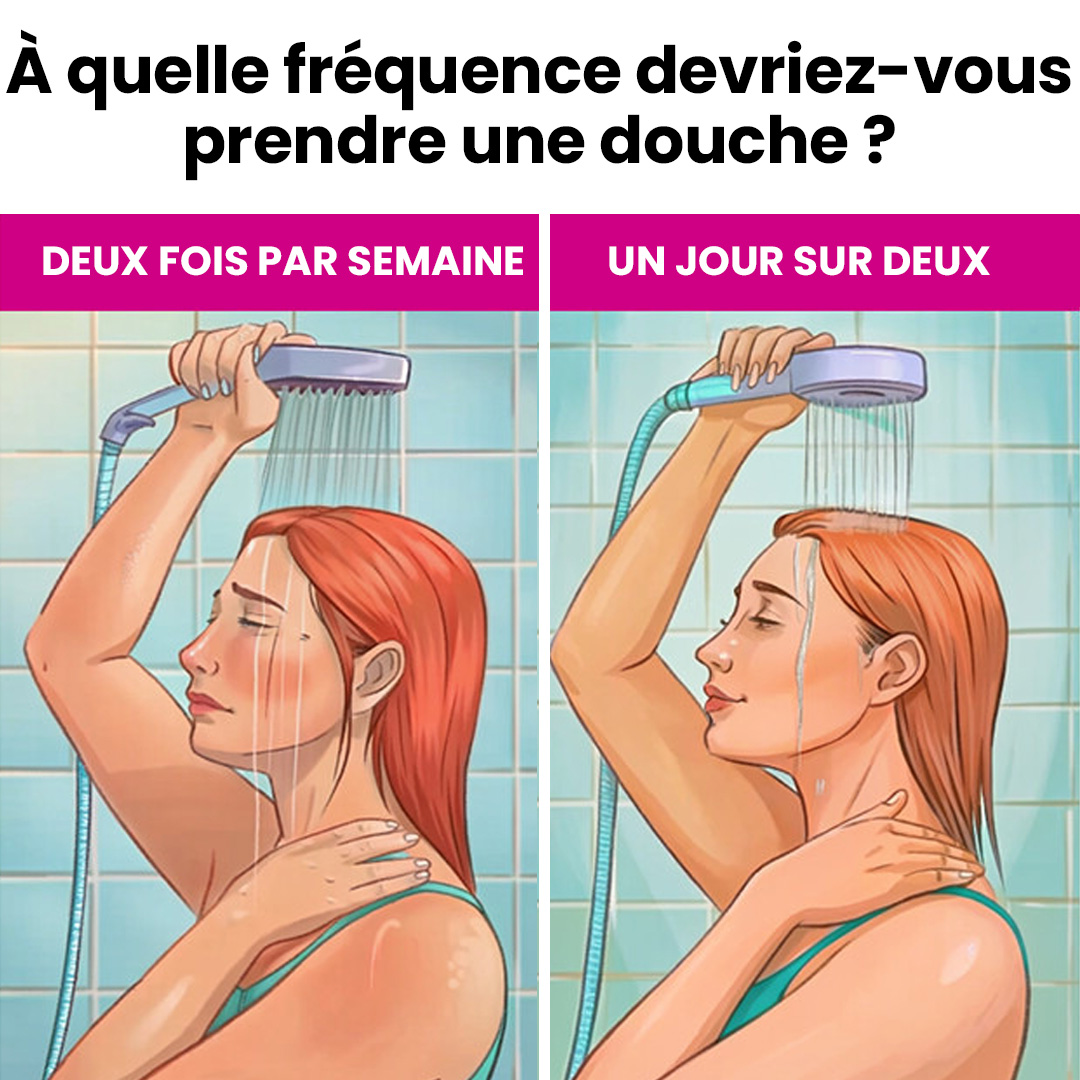 À quelle fréquence faut-il vraiment se doucher ?
