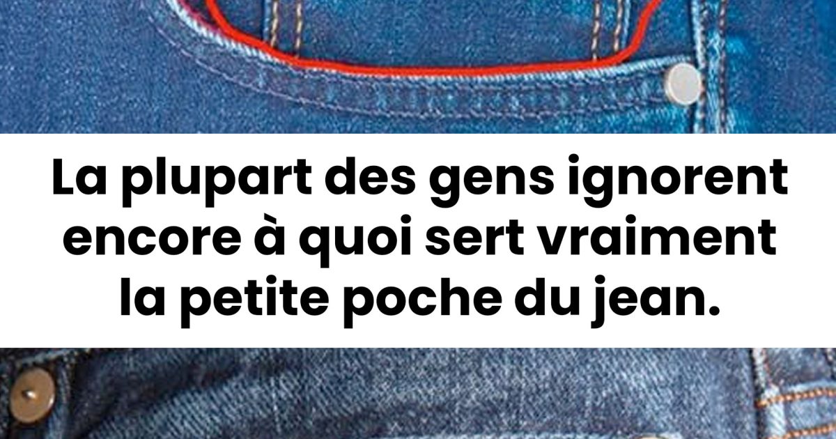 À quoi sert la petite poche sur un jean ? Découvrez enfin sa véritable utilité