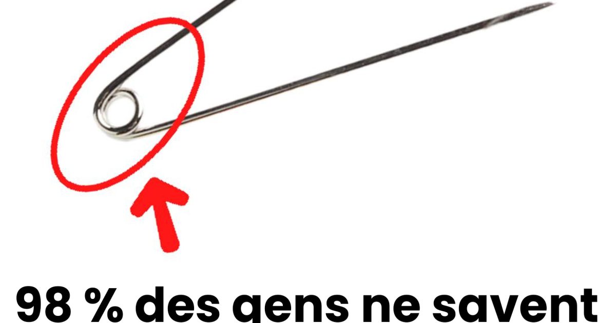 À quoi sert le petit trou sur une épingle à nourrice ?
